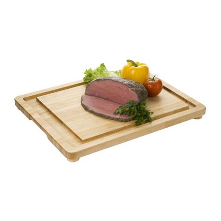 Focus 20 x 16" Integral Channel Northern Birch Carving Board