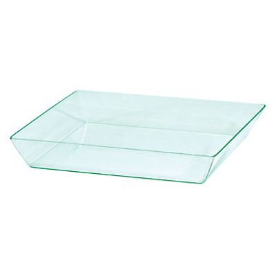 Delfin 14-1/2x7-1/2x1-3/4 in. Glass Acrylic Santa Fe Basket Liner
