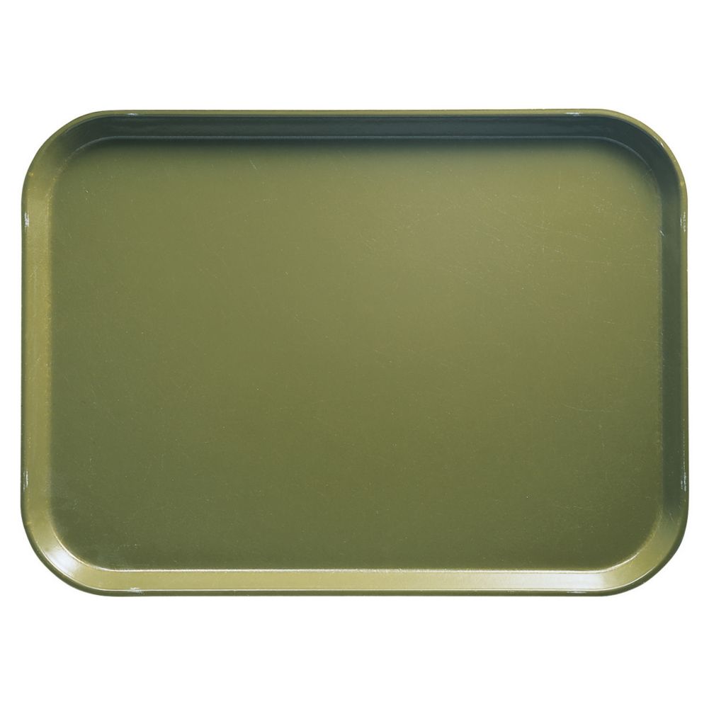 Cambro Olive Green 20-3/4 in. x 25-9/16 in. Rectangle Camtray&reg;