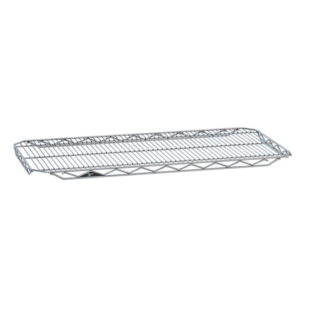 Metro&reg; qwikSLOT&trade; 21 x 36" Brite&reg; Finish Wire Shelf