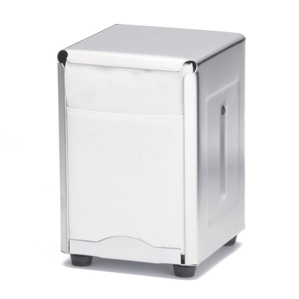 Tablecraft S/S Half Size Double Sided Napkin Dispenser
