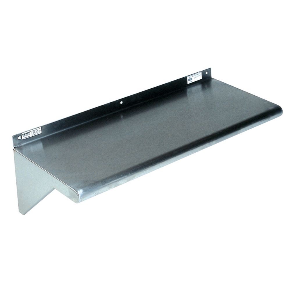 Win-Holt&reg; S/S 10" x 48" Wall Mounted Shelf