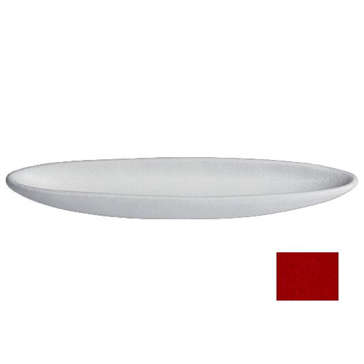 Bugambilia Extra Small Canoe Spoon Rest, Fire Red