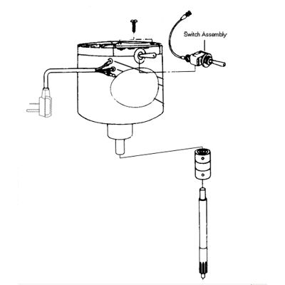 Bar Maid Switch Assembly for A-200 and A-205 Model Glass Washers