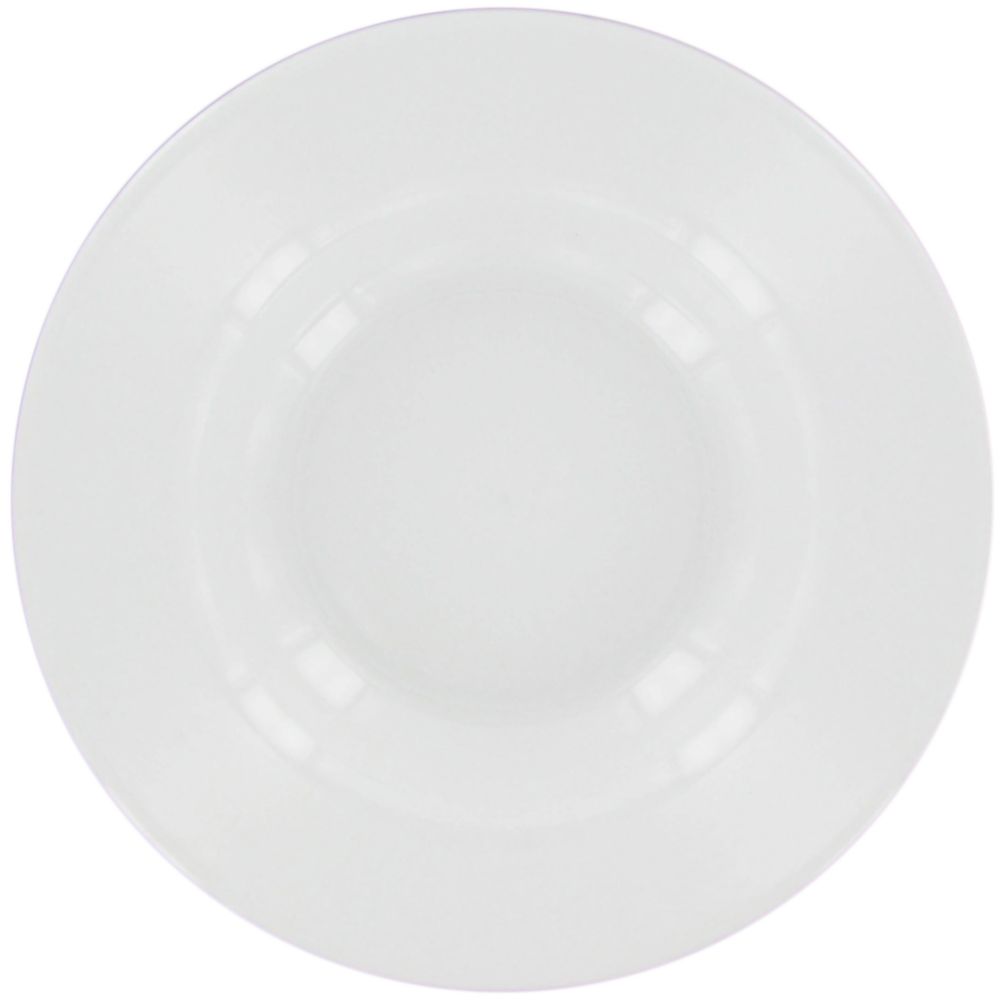 Blackwood Industries White Porcelain Pasta Bowl