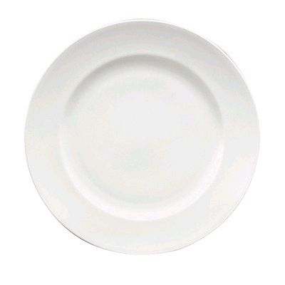 Sant' Andrea&reg; Othello&trade; 12-1/4" Round White Plate