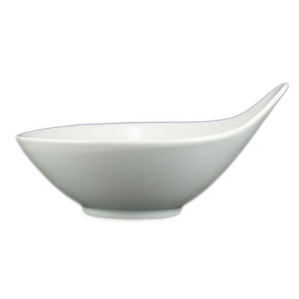 Vertex&reg; China Ventana Collection White 4 Oz. Eclipse Bowl