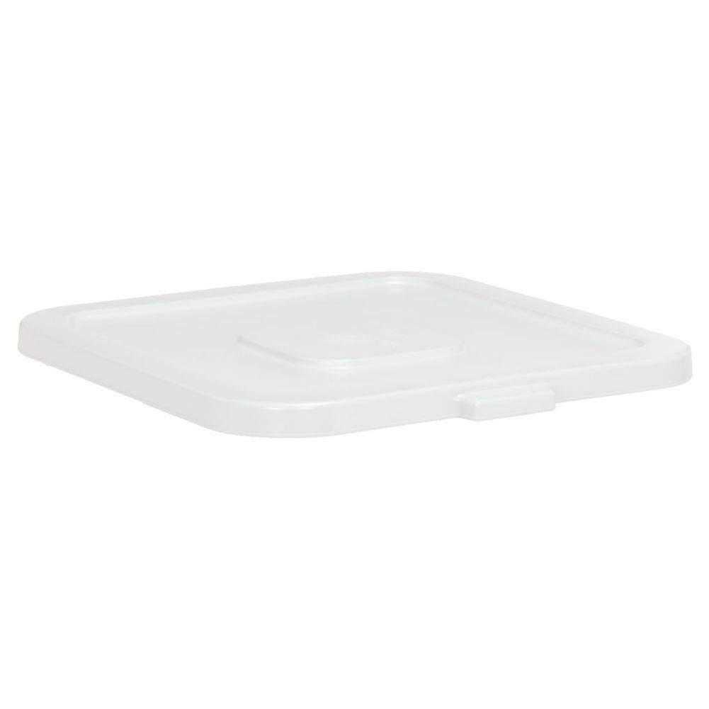 Continental White Lid for Square 32 gal Huskee&trade; Receptacles