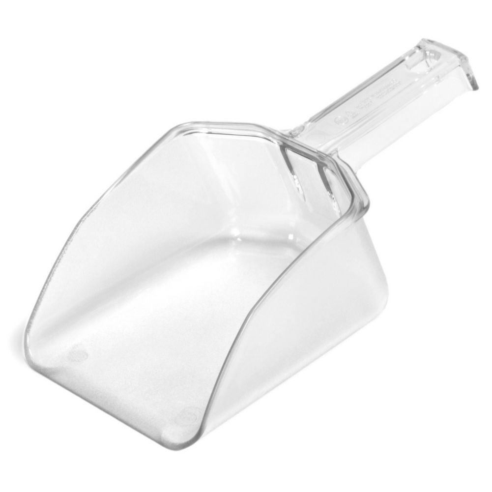 Continental Large Clear Plastic 64 oz Utility Scoop
