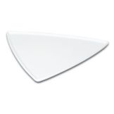 Delfin 14" x 14" x 1" White Pacific Rim Triangle Tray
