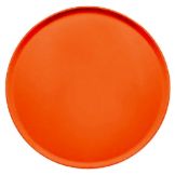 Cambro&reg; 19-1/2" Citrus Orange Low Profile Round Camtray&reg;