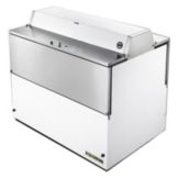 True&reg; Dual Sided S/S and White Vinyl 20.9 Cu Ft Milk Cooler