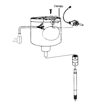Bar Maid Splashguard Canopy for A-200 and A-205 Model Glass Washers