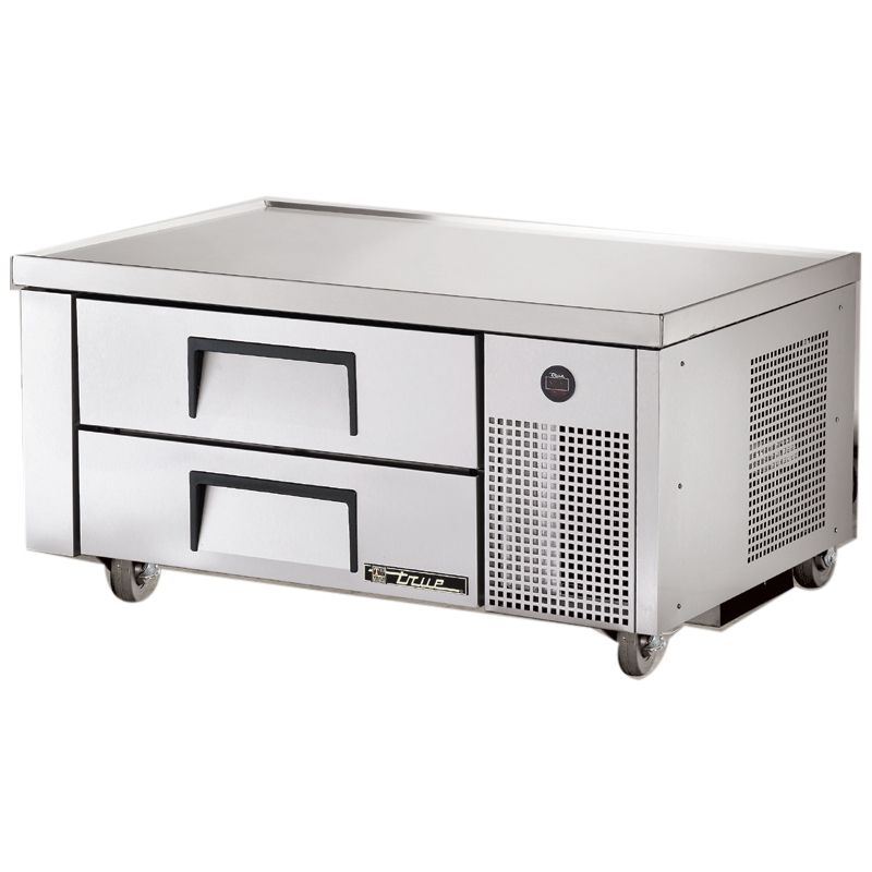 True&reg; S/S 48"W 2-Drawer Refrigerated Chef Base