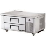 True&reg; S/S 48"W 2-Drawer Refrigerated Chef Base