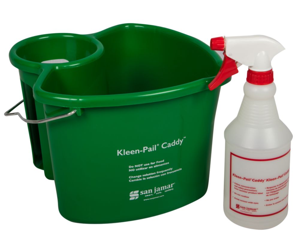 San Jamar&reg; Kleen-Pail&reg; Caddy&trade; System