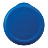 San Jamar&reg; Saf-T-Ice&reg; Blue Snap-Tight Lid