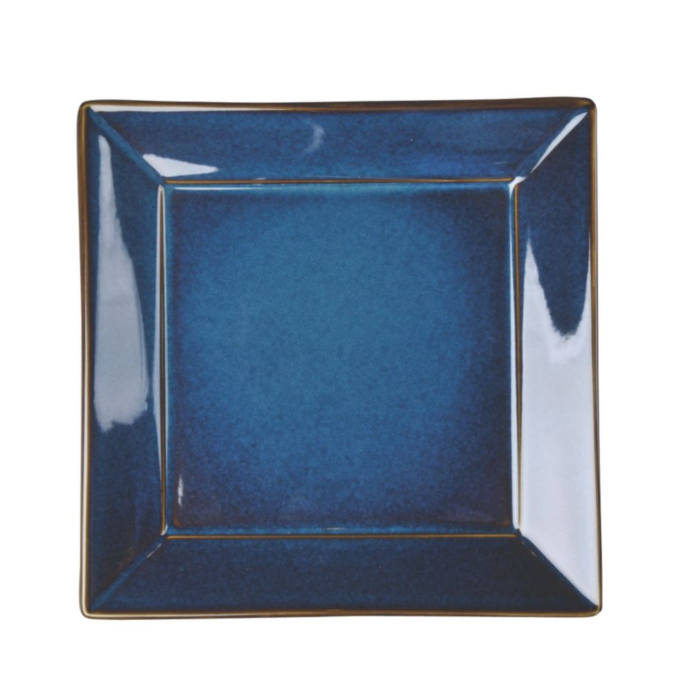 Homer Laughlin China Indigo&trade; Times Square 10" Plate
