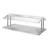 Randell&reg; Dual Sided 30" Glass Insert Buffet Shield