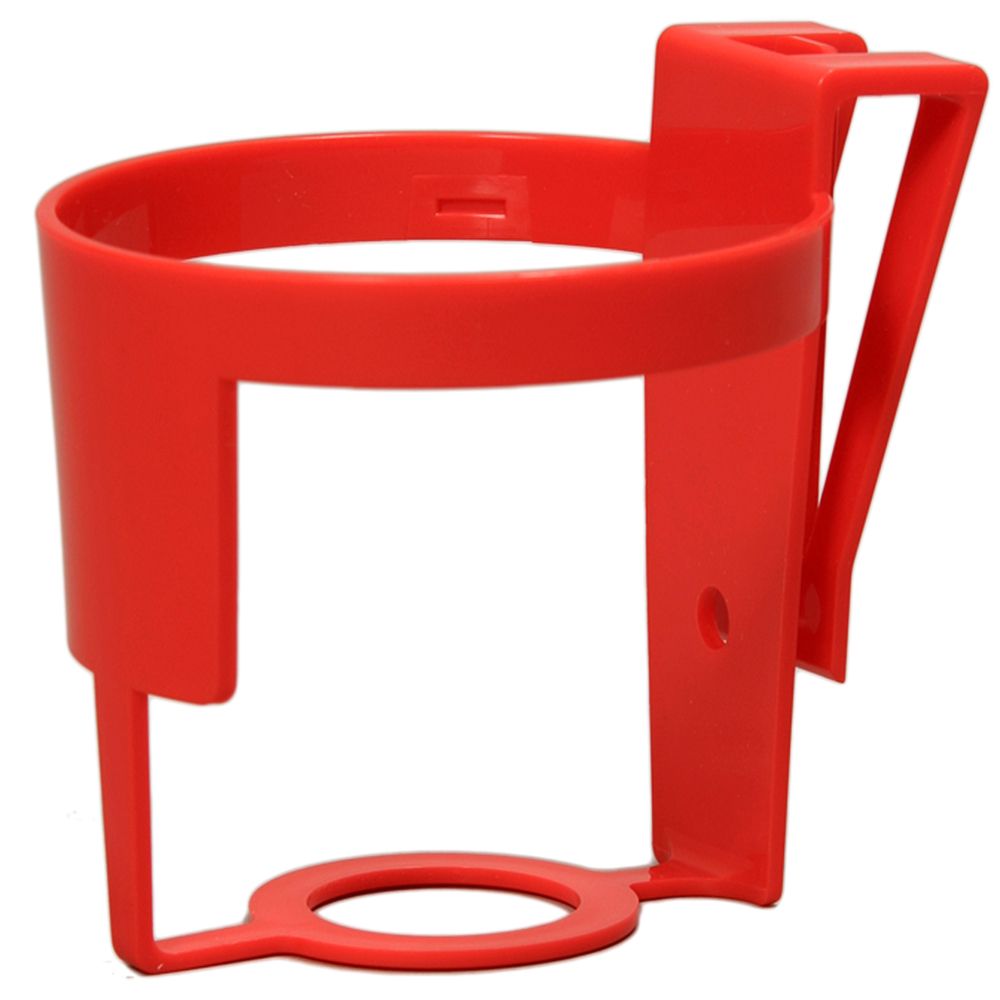 Safe-Strap Clip N Sip Cup Holder for Shopping Cart