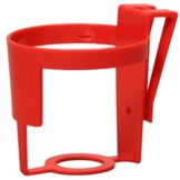 Safe-Strap Clip N Sip Cup Holder for Shopping Cart