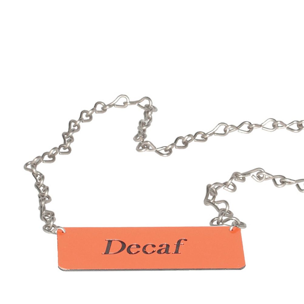 Service Ideas Metal Airpot "Decaf" ID-Chain