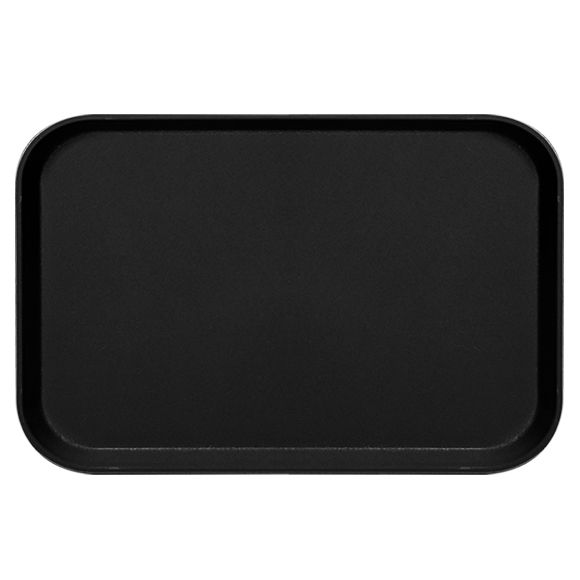 Cambro&reg; Black Rectangular 8-3/4" x 15" Camtray&reg;