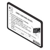 BUNN&reg; BrewWISE&reg; Recipe Writer Recipe Card