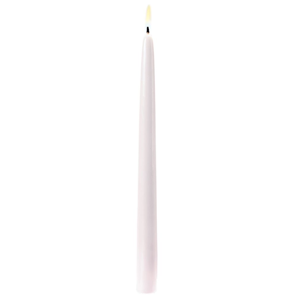 Candle Lamp&reg; 10" White Taper Candle