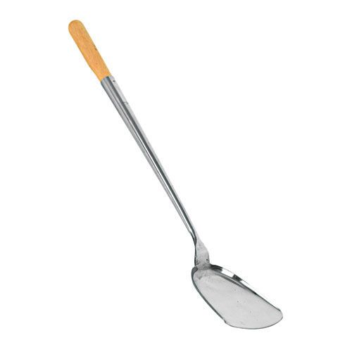 Thunder Group S/S 8-oz Wok Spadle w/ Wood Handle