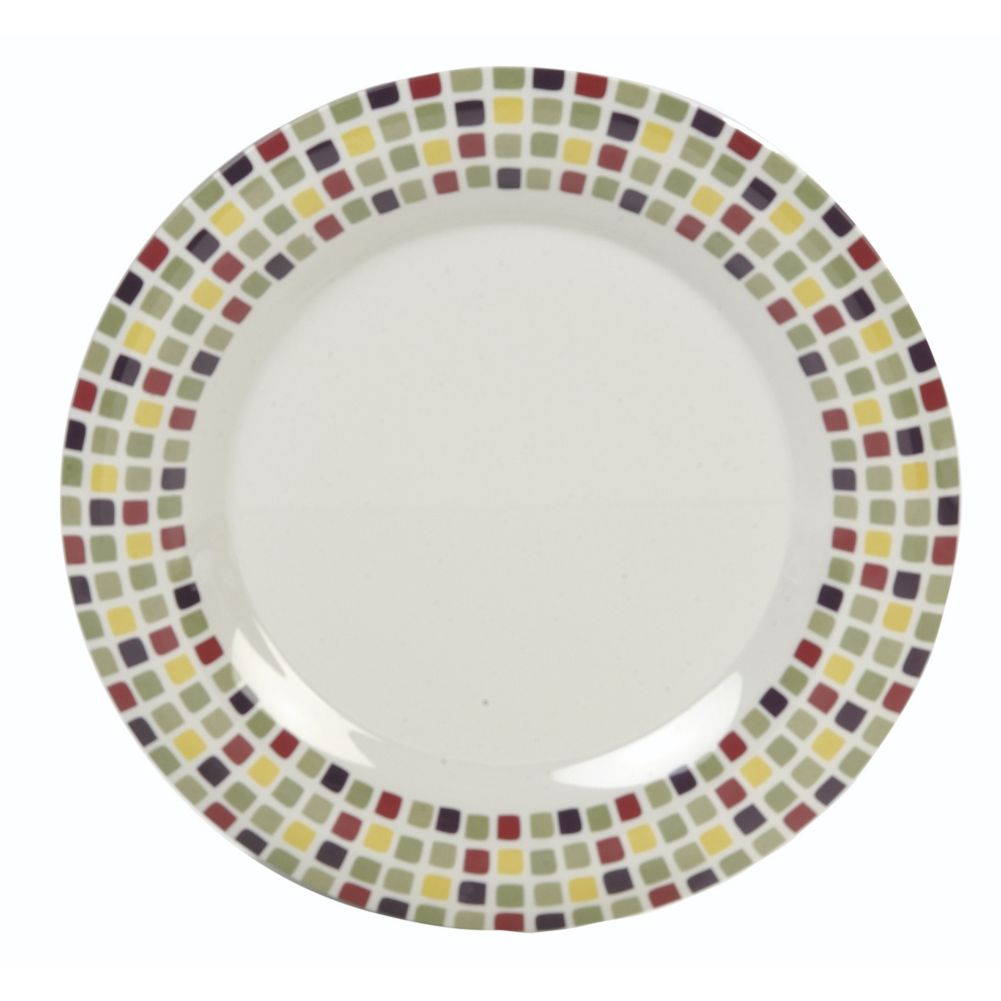 Carlisle&reg; Designer Displayware&trade; Mediterranean Tile Platter