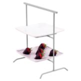 Dover European Metalworks Nickel Chrome Plated Coloma Stand w/ Plates
