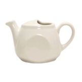 Tuxton&reg; 10 Oz. Eggshell Lidless Teapot