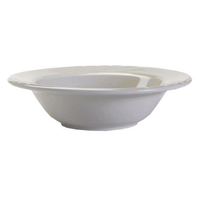 Tuxton&reg; Sonoma 3-1/2 Oz. Porcelain White Fruit Dish