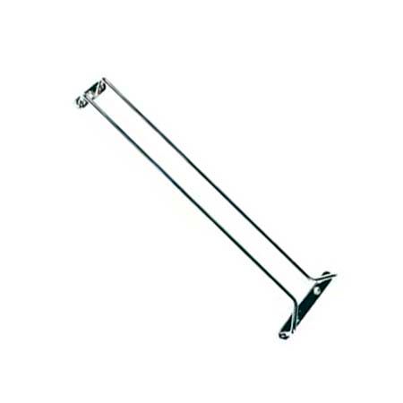 Update International Chrome Plated 16" Glass Hanger