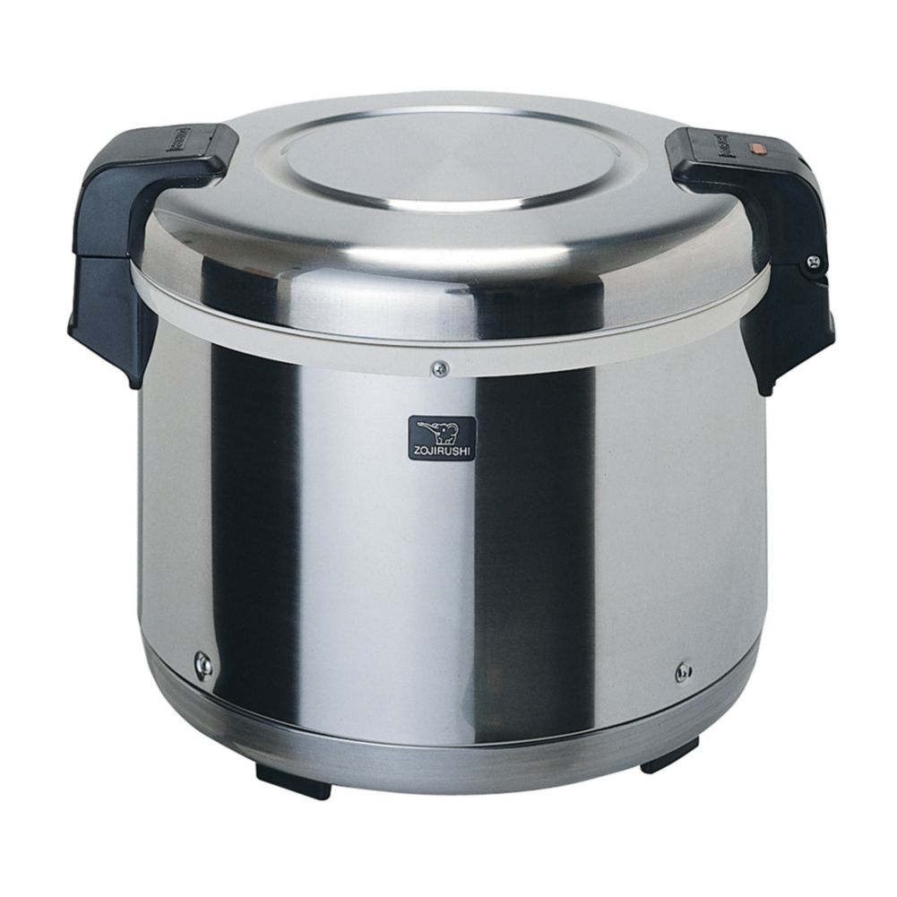 Zojirushi S/S Electric 17 Qt Rice Warmer w/ Non-Stick Removable Pan