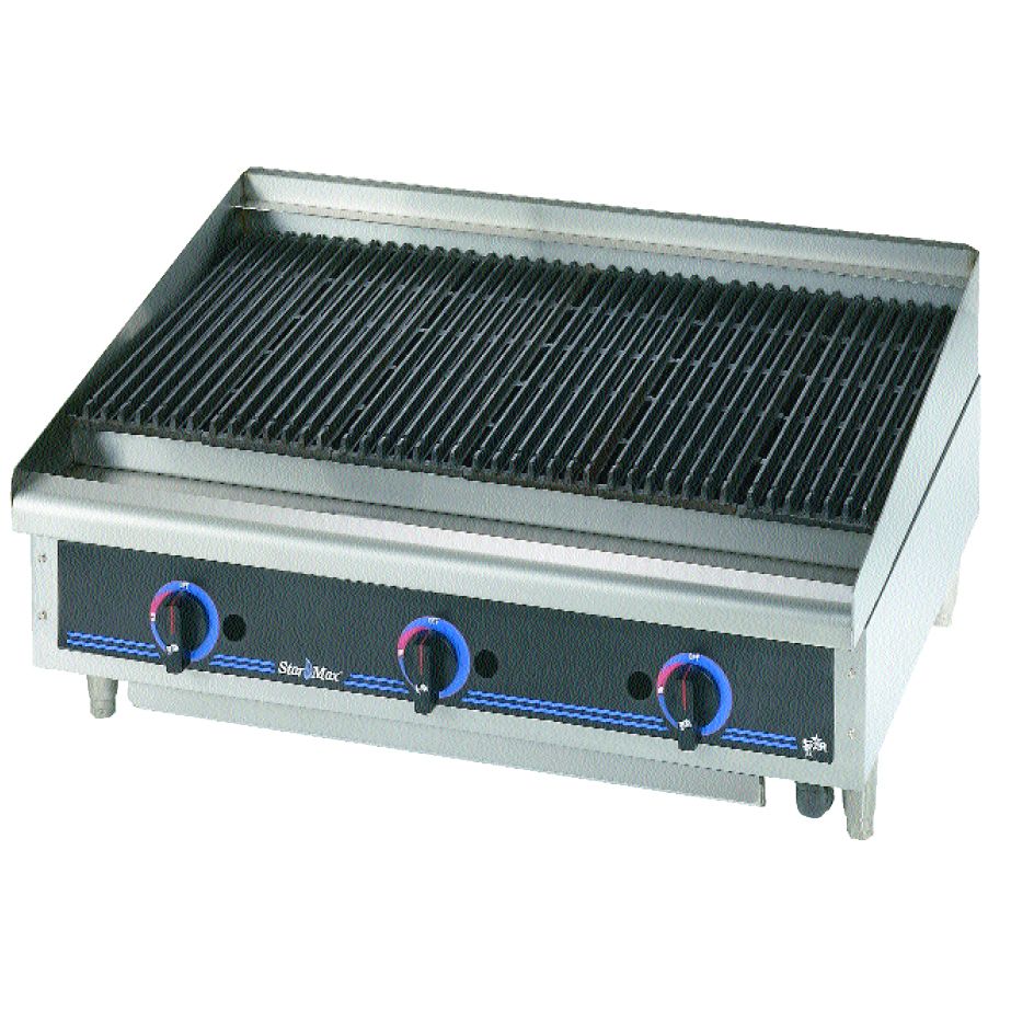 Star&reg; Mfg. Star-Max&reg; Radiant Gas 36" Char-Broiler