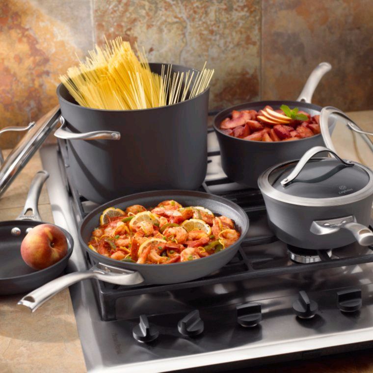 Calphalon&reg; Non-Stick 8 Piece Cookware Set