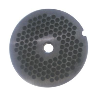 Hobart #22 3/16" Carbon Steel Grinding Plate for Meat Choppers