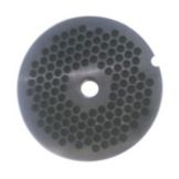 Hobart #22 3/16" Carbon Steel Grinding Plate for Meat Choppers