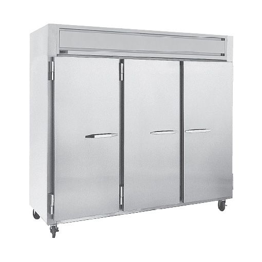 Randell&reg; S/S Triple Door Refrigerator