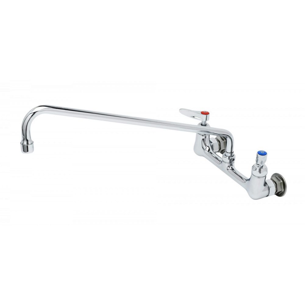 T & S Brass 18" Wall Mount Faucet With Ceramic Cartridges