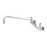 T & S Brass 18" Wall Mount Faucet With Ceramic Cartridges