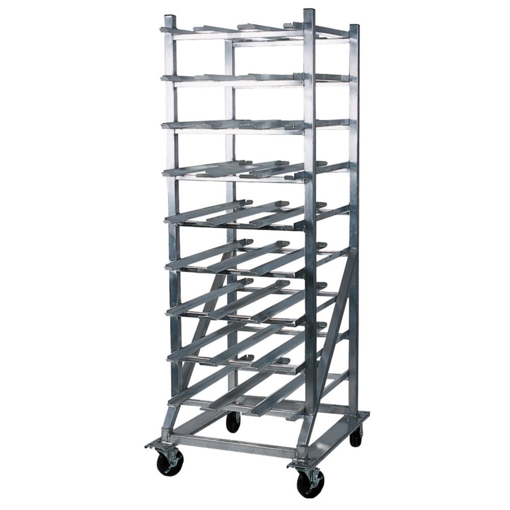 Win Holt&reg; Mobile Can Dispensing Aluminum Rack For #10 Cans