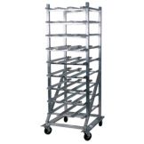 Win Holt&reg; Mobile Can Dispensing Aluminum Rack For #10 Cans