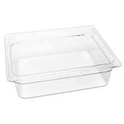 Half Size Clear Food Pan