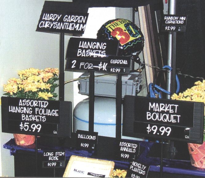 Floral Tags and Holders