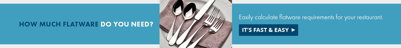 How Much Flatware Do You Need?