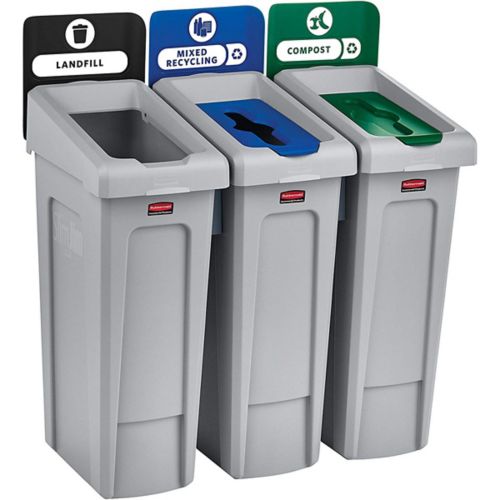 Trash Containers and Receptacles Wasserstrom Restaurant Supply