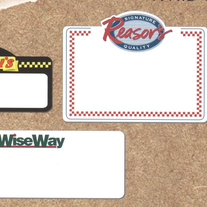 Write On Wipe Off Tags